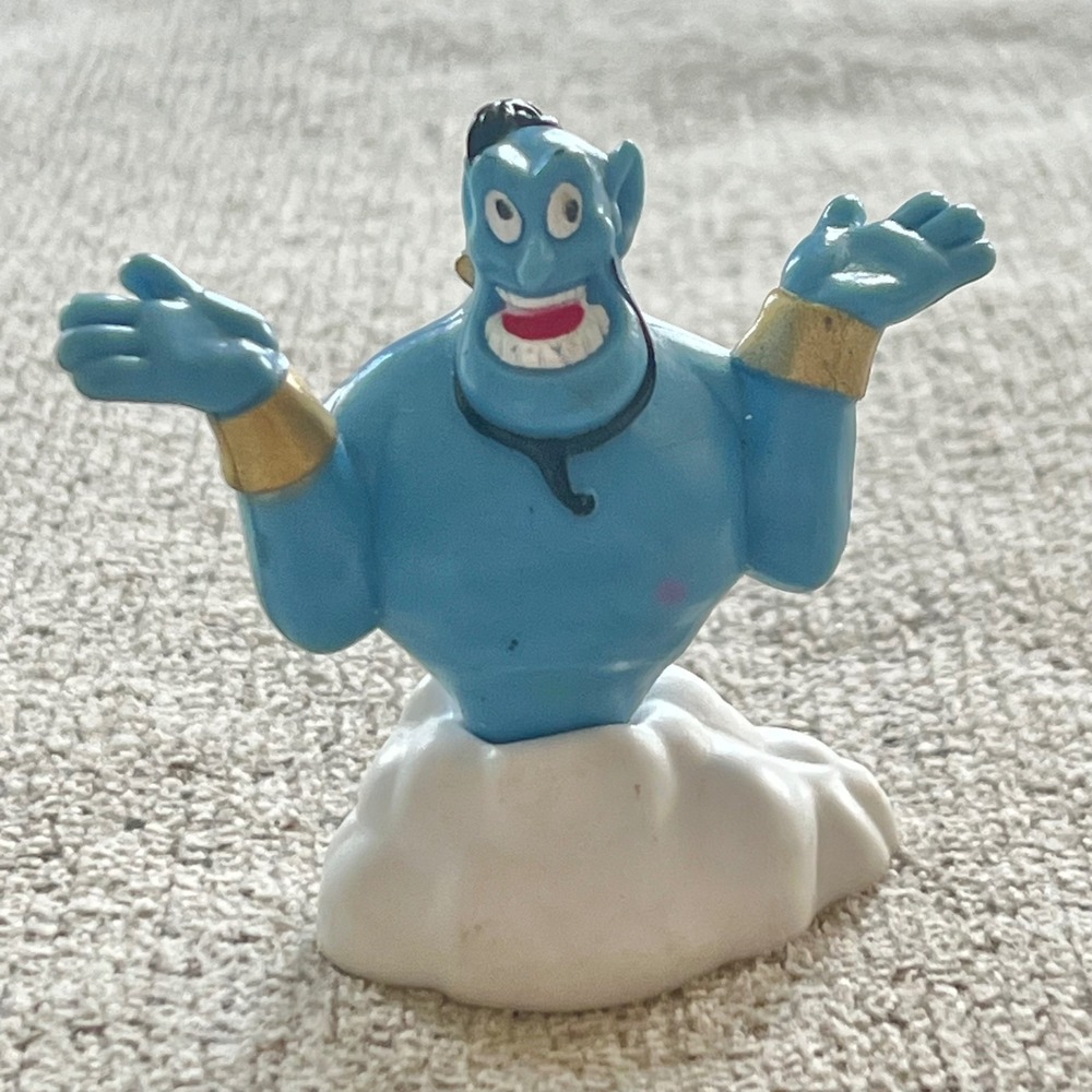 Vintage Disney Aladdin Genie PVC Figure McDonald's Happy Meal Toy‎